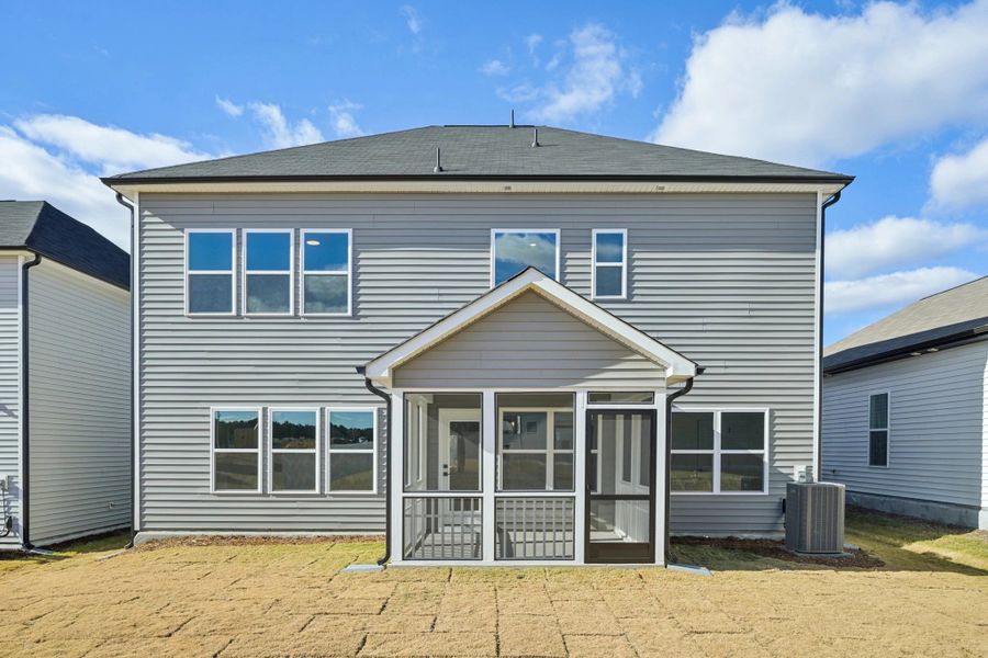 Exterior  - Earthy textures and warm tones feel rooted in place.