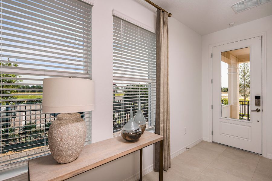 Furnished interior view inside a new home in Harvest at Ovation, Winter Garden (Image 13). Furnished interior view inside a new home in Harvest at Ovation, Winter Garden (Image 13).