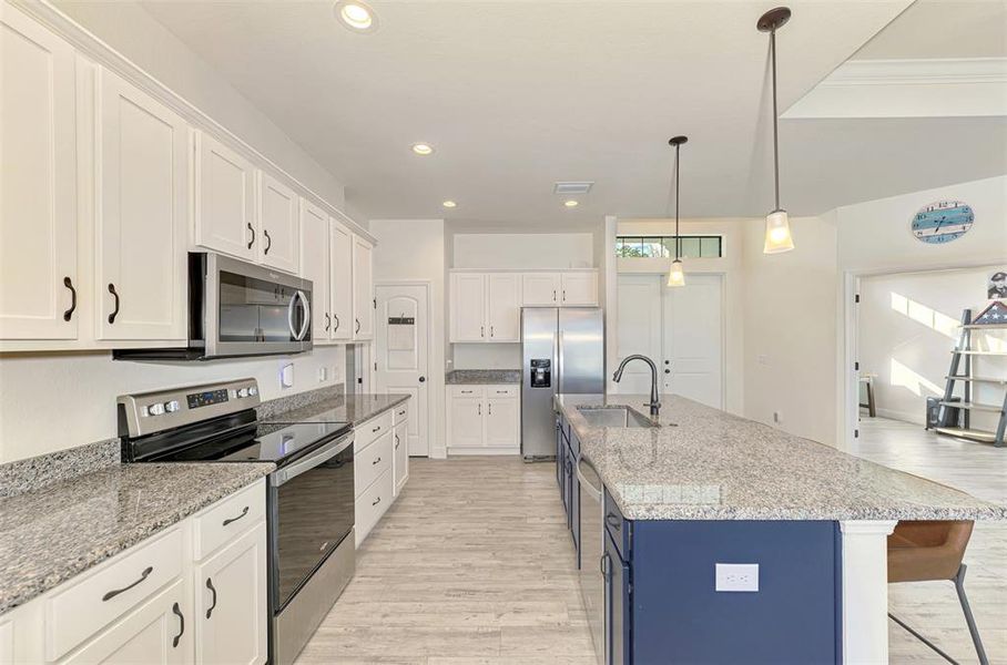 Furnished interior view inside a new home in , North Port (Image 44).