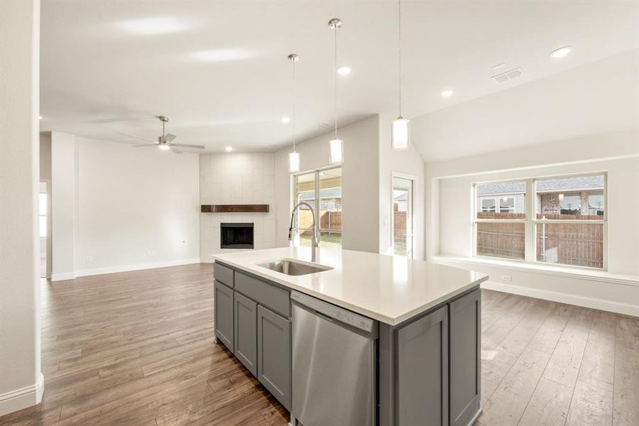 Furnished interior view inside a new home in Sunset Ridge, Alvarado (Image 11).