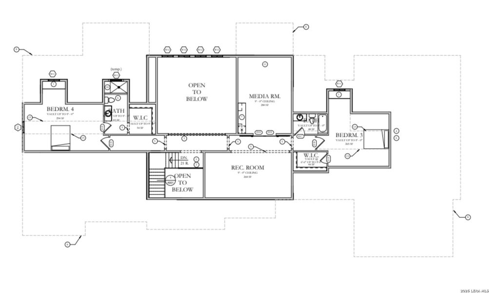 2D floor plan layout of this home in , Bulverde, TX (Image 4).