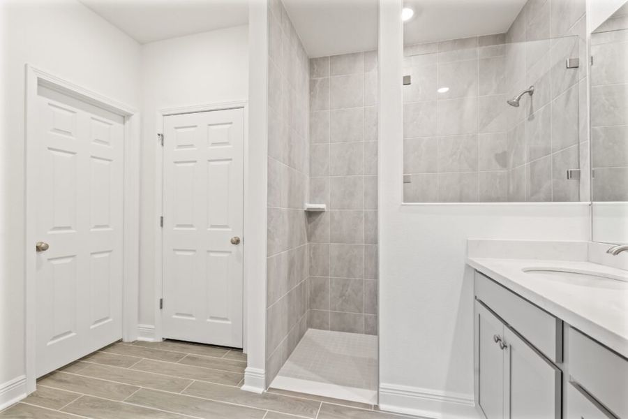 Furnished interior view inside a new home in Natureview, Freeport (Image 6).