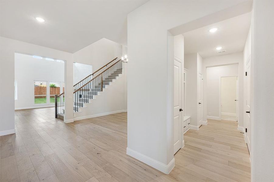 Spacious, unfurnished interior of a new home in Glenwood Meadows, Argyle (Image 24). Spacious, unfurnished interior of a new home in Glenwood Meadows, Argyle (Image 24).