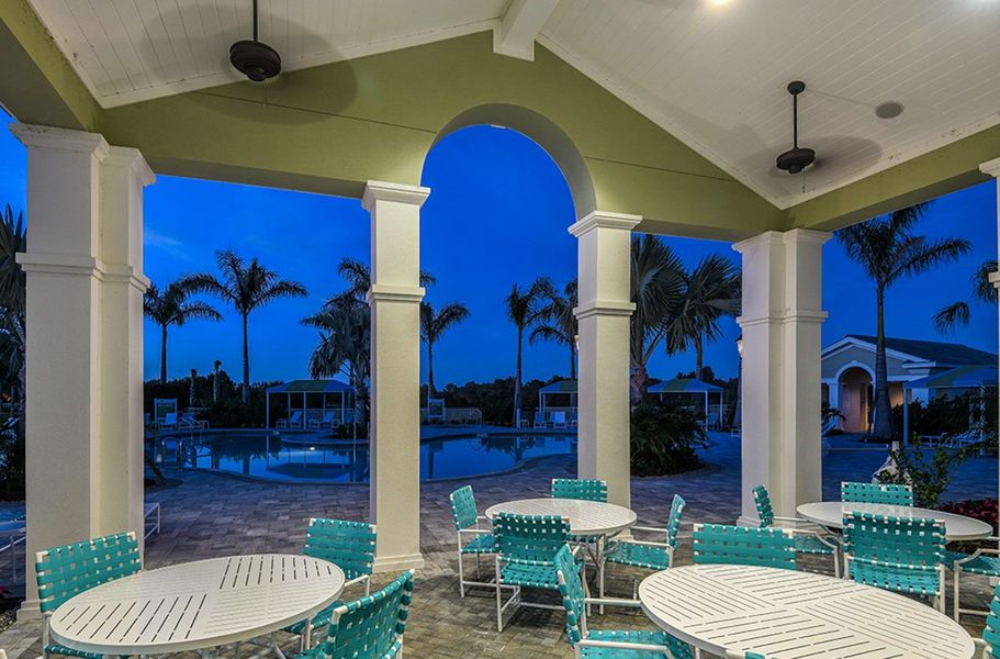 Community amenities associated with the Meadow Brook by Neal Communities in Boca Royale Golf & Country Club at Wellen Park, Englewood (Image 20).