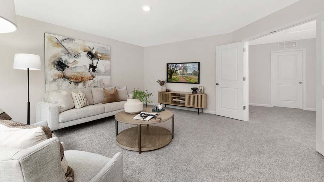 Furnished interior view inside a new home in Sylvan Creek, Denver (Image 24).