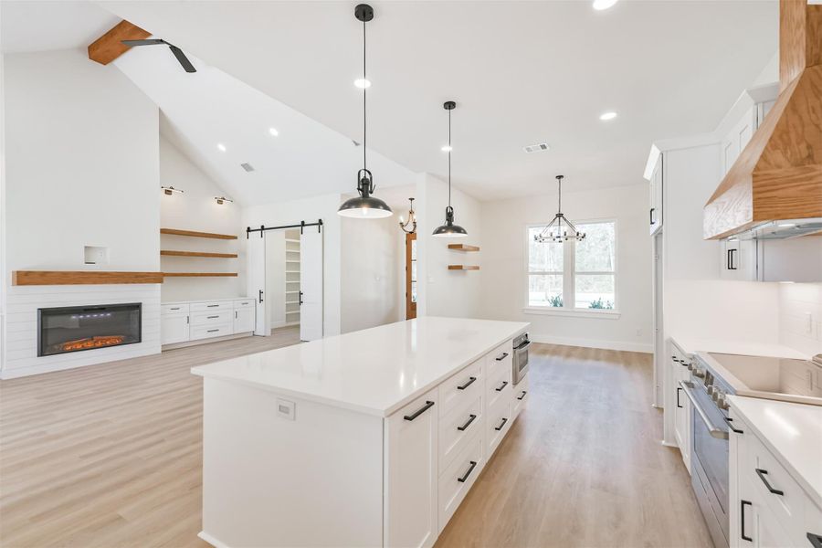 Furnished interior view inside a new home in , Dayton (Image 6).