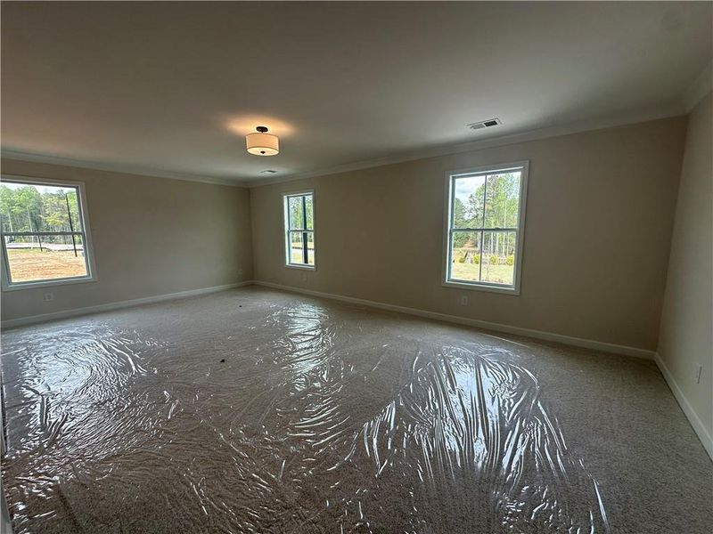 In-progress construction of a new home in Wildwood Place, Powder Springs, GA (Image 23).