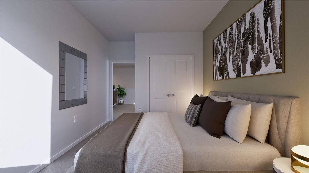 Furnished interior view inside a new home in Sierra Vista, Rosharon (Image 5). Furnished interior view inside a new home in Sierra Vista, Rosharon (Image 5).