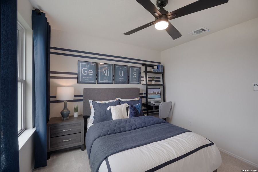 Furnished interior view inside a new home in , New Braunfels (Image 5).