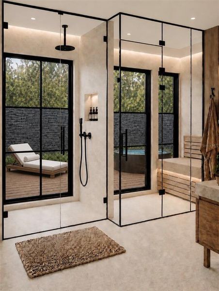 Furnished interior view inside a new home in , Winter Park (Image 5).