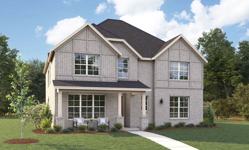 The Sweetwater - Tudor Elevation