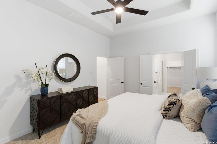 Furnished interior view inside a new home in The Crossvine, Schertz (Image 28). Furnished interior view inside a new home in The Crossvine, Schertz (Image 28).