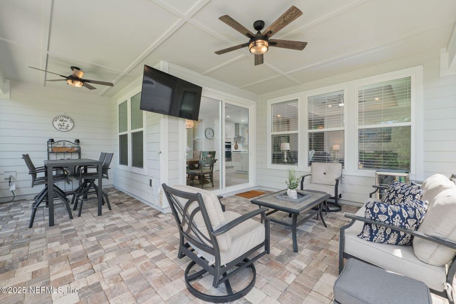Furnished interior view inside a new home in Del Webb Nocatee, Ponte Vedra (Image 32).