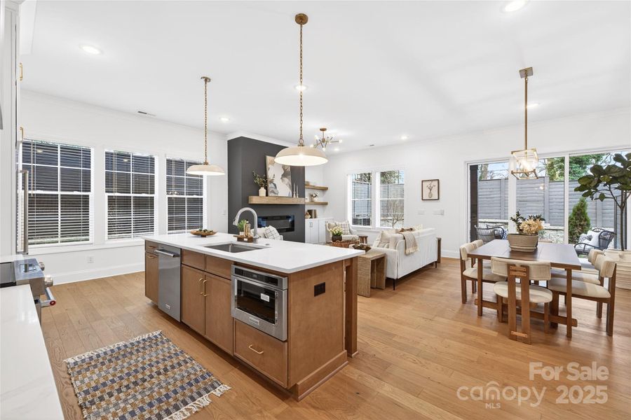 Furnished interior view inside a new home in , Charlotte (Image 26). Furnished interior view inside a new home in , Charlotte (Image 26).