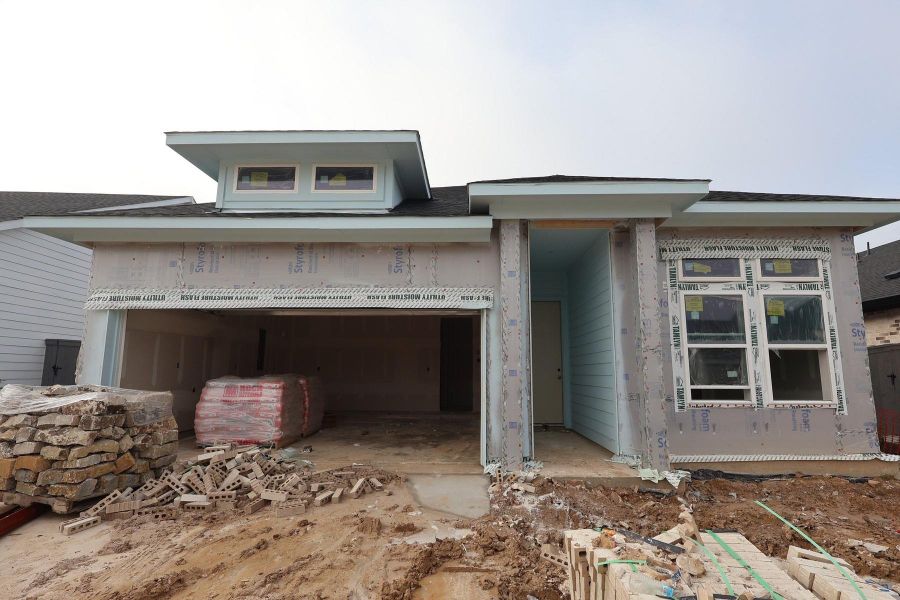 In-progress construction of a new home in Jubilee - Reserve Collection, Hockley, TX (Image 10). In-progress construction of a new home in Jubilee - Reserve Collection, Hockley, TX (Image 10).