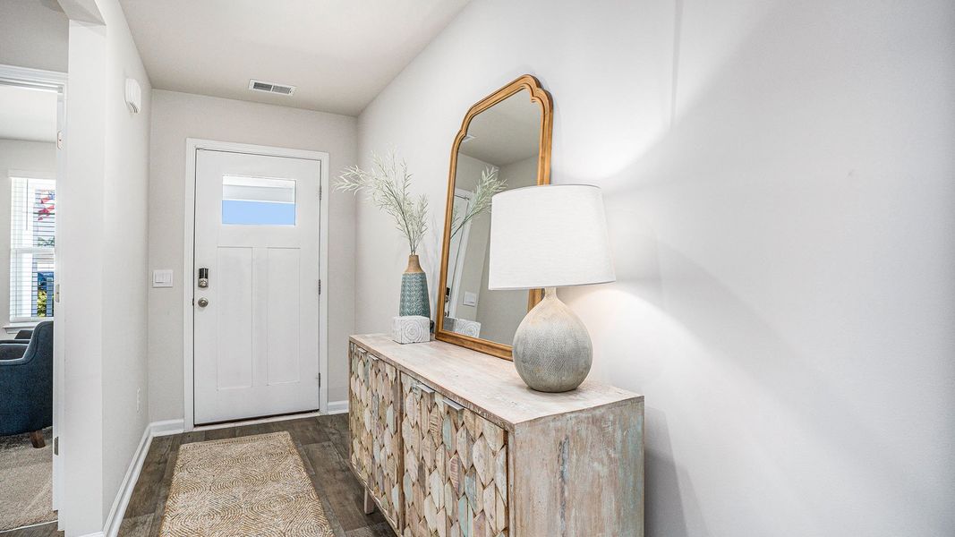Furnished interior view inside a new home in The Meadows at Wildwood Village, Shallotte (Image 6).
