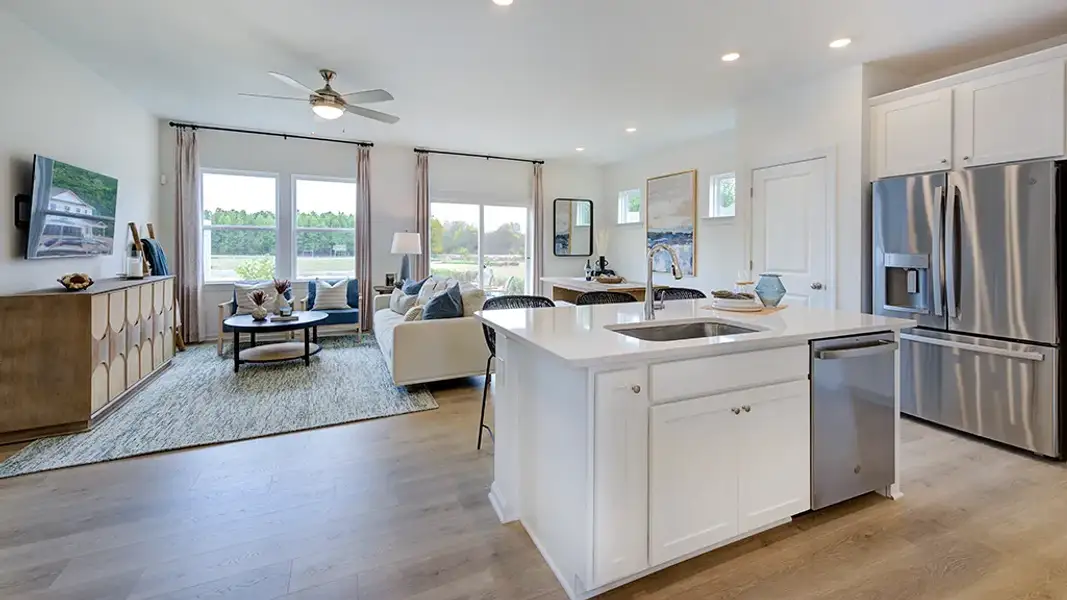 Furnished interior view inside a new home in Camden, Angier (Image 13).
