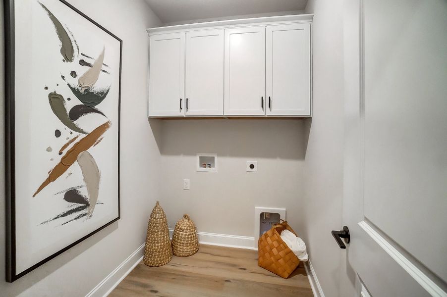 Representative furnished interior of a home built from the Lexington II by Caruso Homes in Rolling Meadows, Mooresville (Image 65).