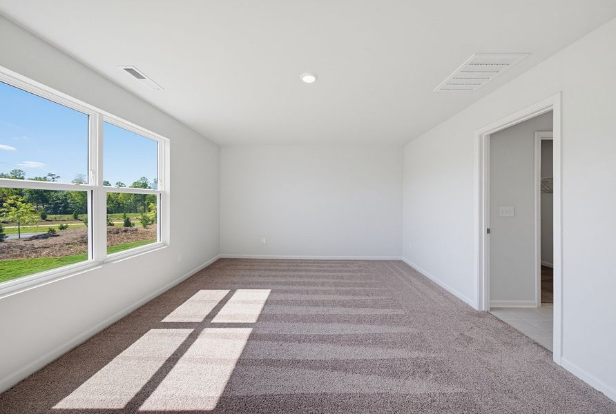 Spacious, unfurnished interior of a new home in Sweetbrier, Durham (Image 19).