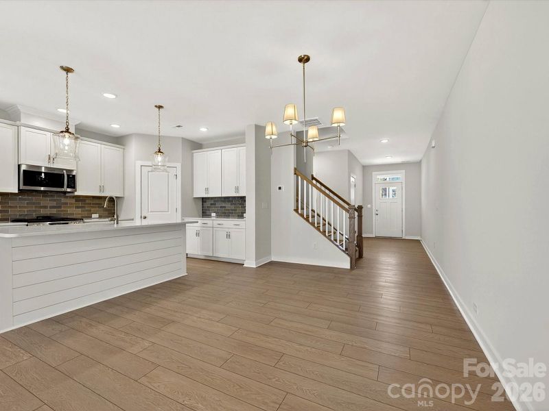 Spacious, unfurnished interior of a new home in North Creek Village - Townhomes, Huntersville (Image 13).