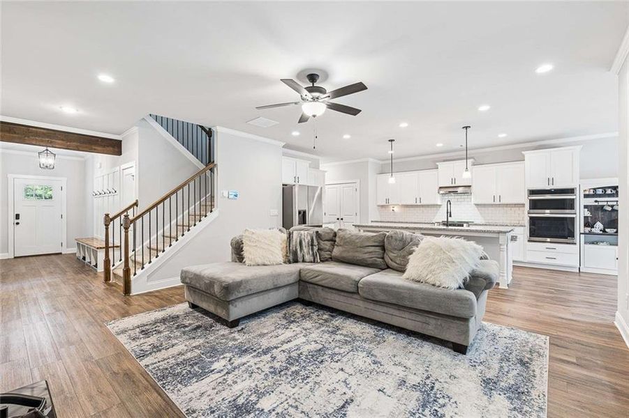 Furnished interior view inside a new home in , Covington (Image 30).