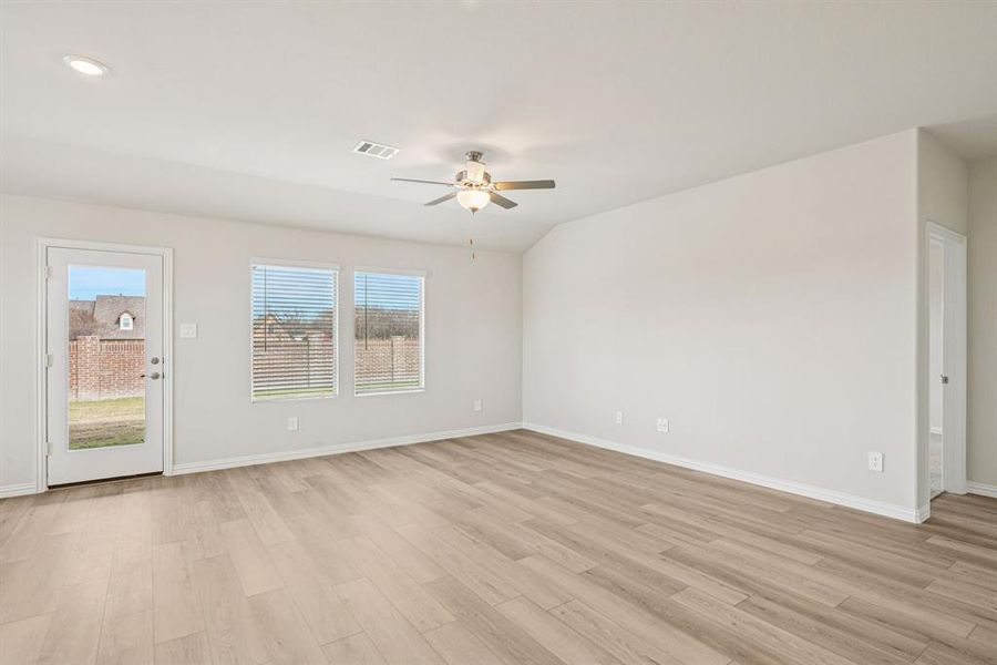 Spacious, unfurnished interior of a new home in Trails of Lavon - Signature Series, Lavon (Image 25).