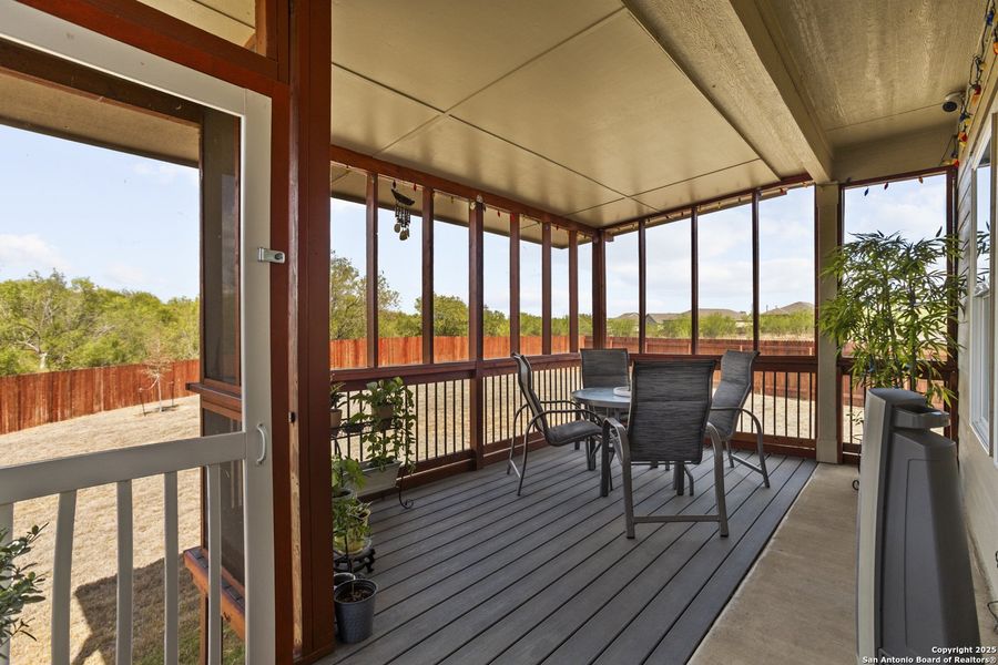 Exterior details and patio area of a home in , San Antonio (Image 23).
