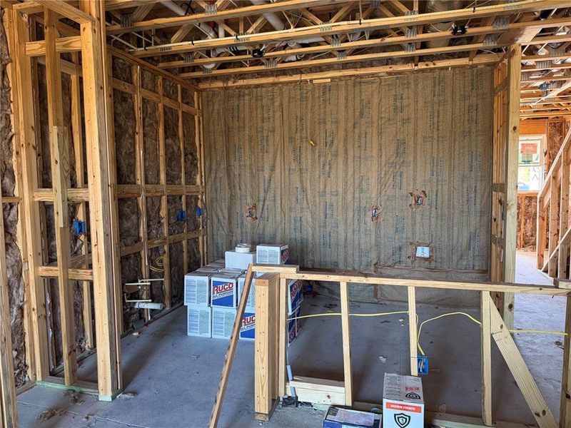 In-progress construction of a new home in , Tampa, FL (Image 18).