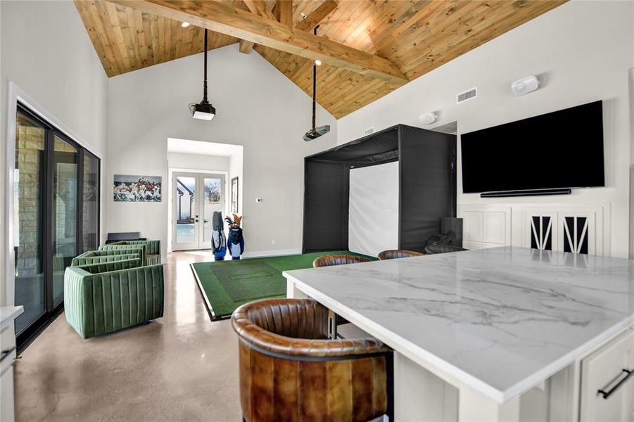 Furnished interior view inside a new home in , Aledo (Image 11).