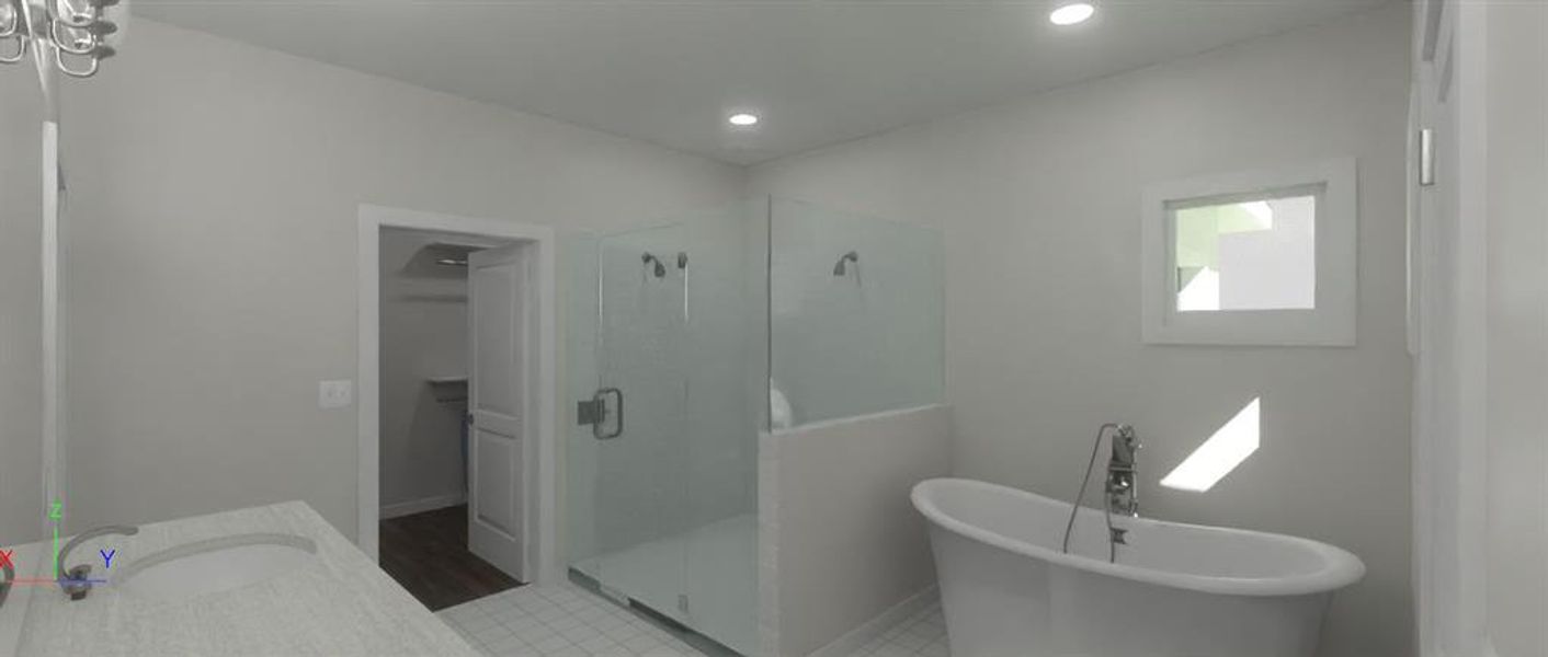 Furnished interior view inside a new home in , Lone Oak (Image 5).