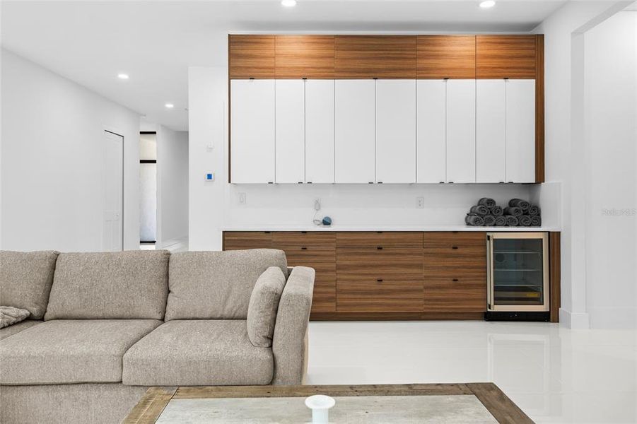 Furnished interior view inside a new home in , Sarasota (Image 38).