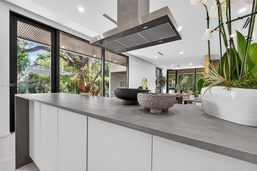 Furnished interior view inside a new home in , Miami (Image 68).