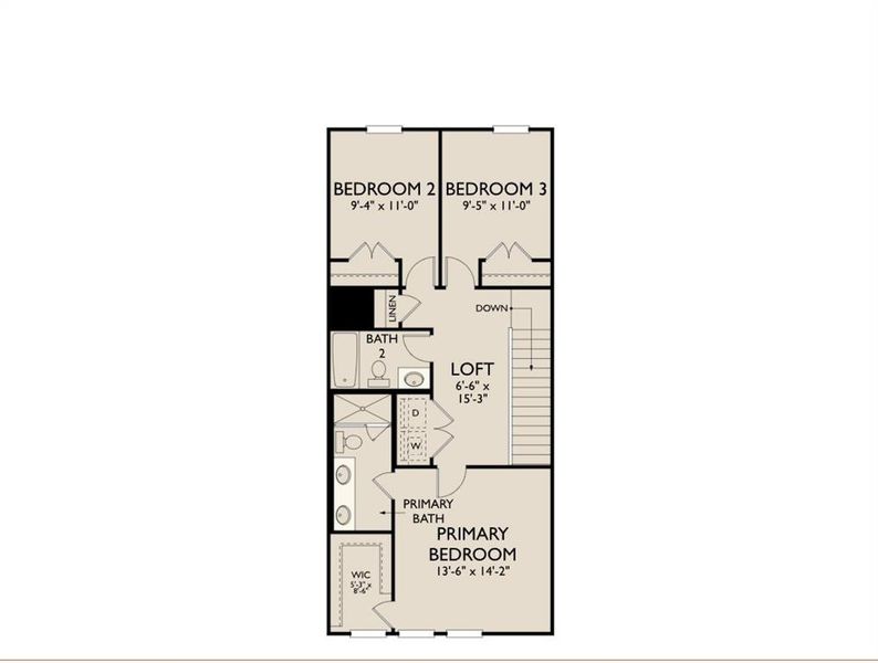 2D floor plan layout of this home in Laurelwood, Douglasville, GA (Image 3). 2D floor plan layout of this home in Laurelwood, Douglasville, GA (Image 3).
