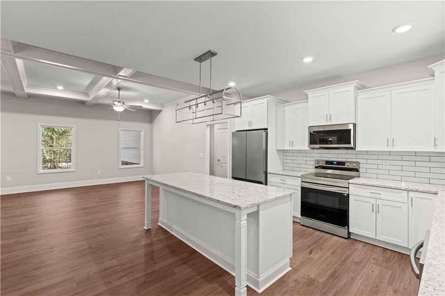 Furnished interior view inside a new home in , Bowdon (Image 8).