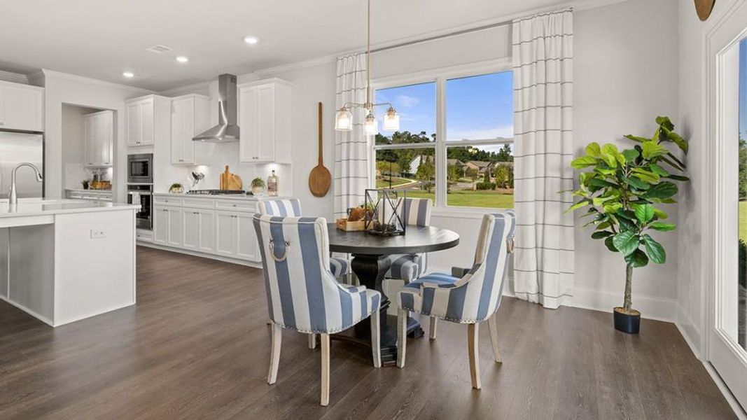 Furnished interior view inside a new home in Thalley Creek Estates, Cumming (Image 40).