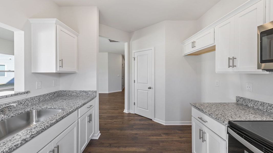 Furnished interior view inside a new home in Brookside Ridge Townhomes, Greer (Image 10).