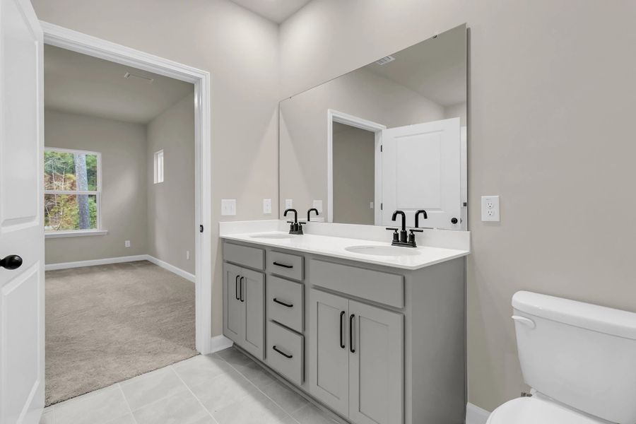 Furnished interior view inside a new home in Hammock Walk at Nexton, Summerville (Image 11).