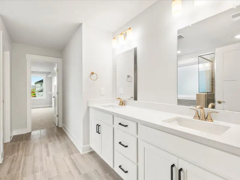 Furnished interior view inside a new home in Cedar Shoals - Signature Collection, Piedmont (Image 9).