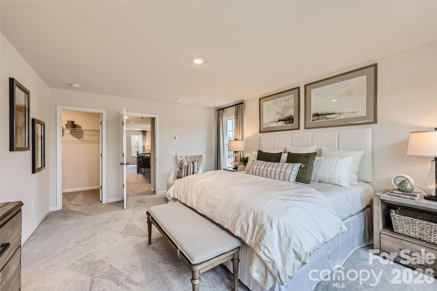 Furnished interior view inside a new home in , Mooresville (Image 7).