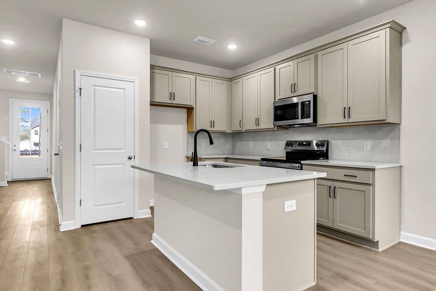 Furnished interior view inside a new home in , Summerville (Image 6).