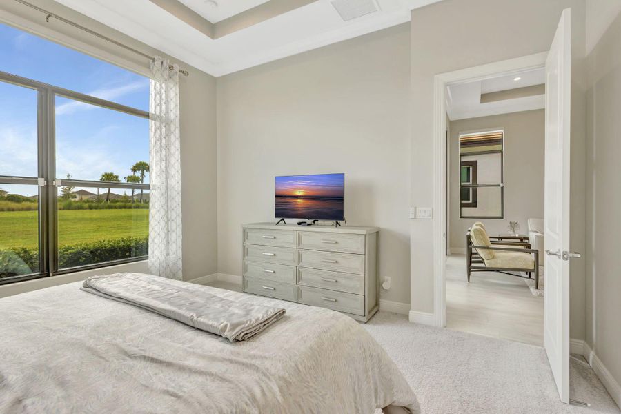 Furnished interior view inside a new home in , Port St. Lucie (Image 30).