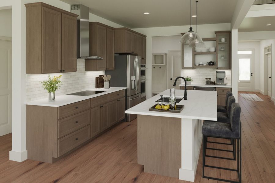 Representative furnished interior of a home built from the Winston by Fischer Homes in The Sandbar, Anna Maria (Image 4).