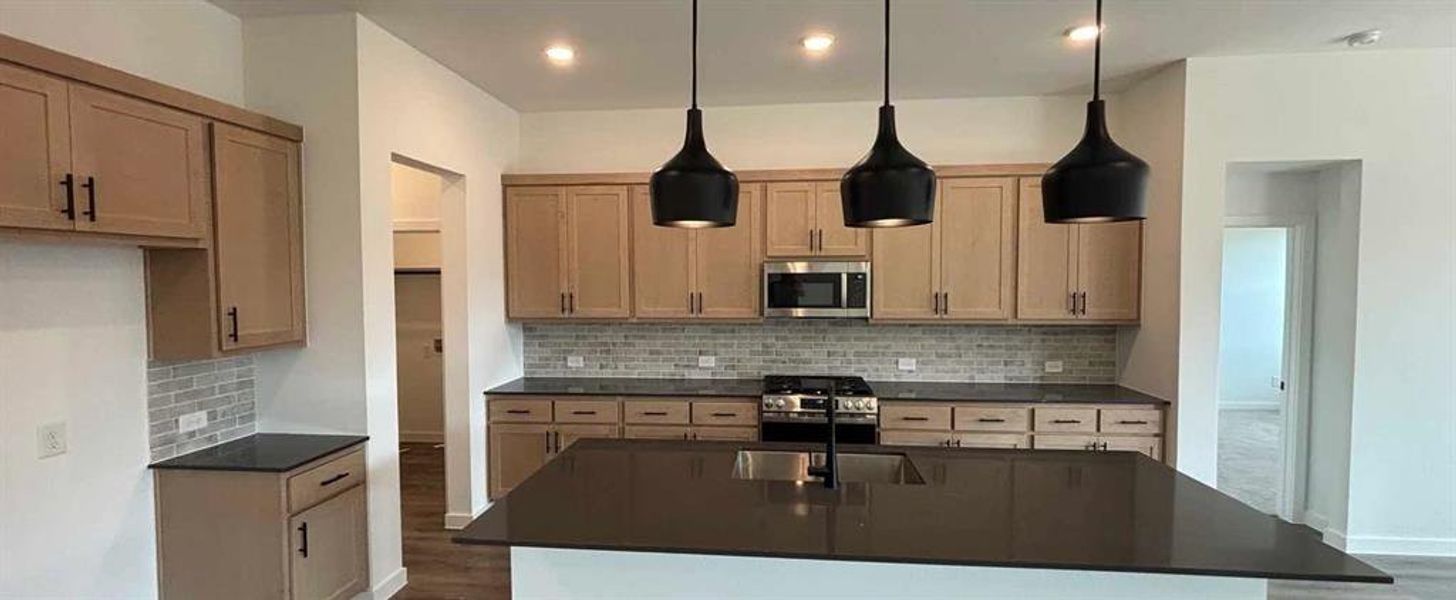 Kitchen Construction Progress featuring the Foundry Collection