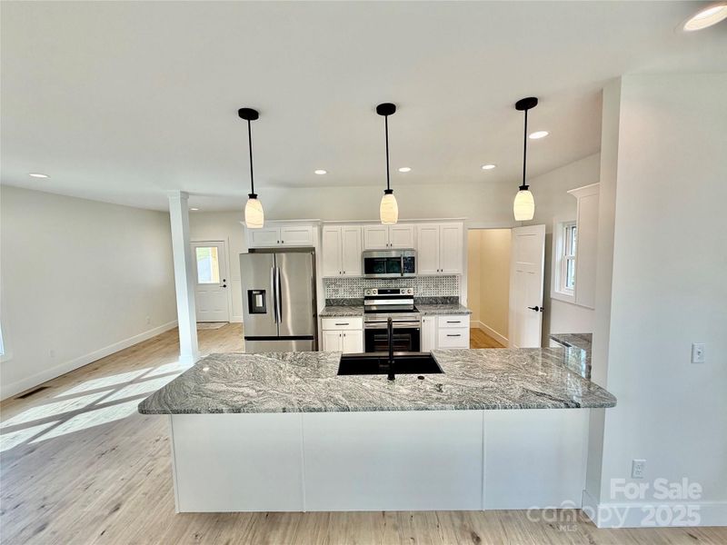 Furnished interior view inside a new home in , Mars Hill (Image 9).