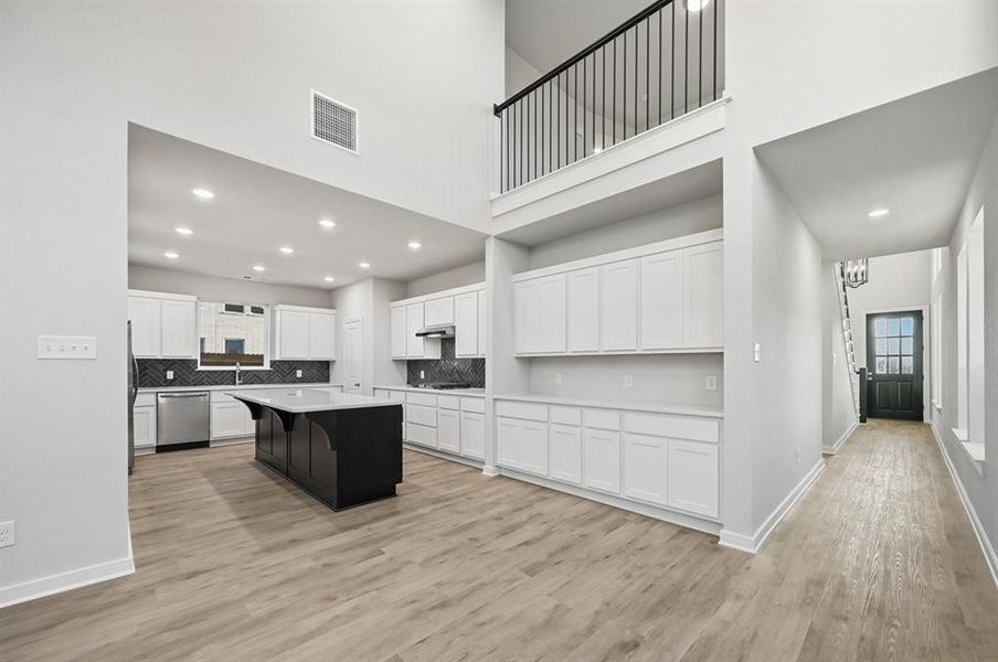 Furnished interior view inside a new home in Heartland, Heartland (Image 6). Furnished interior view inside a new home in Heartland, Heartland (Image 6).