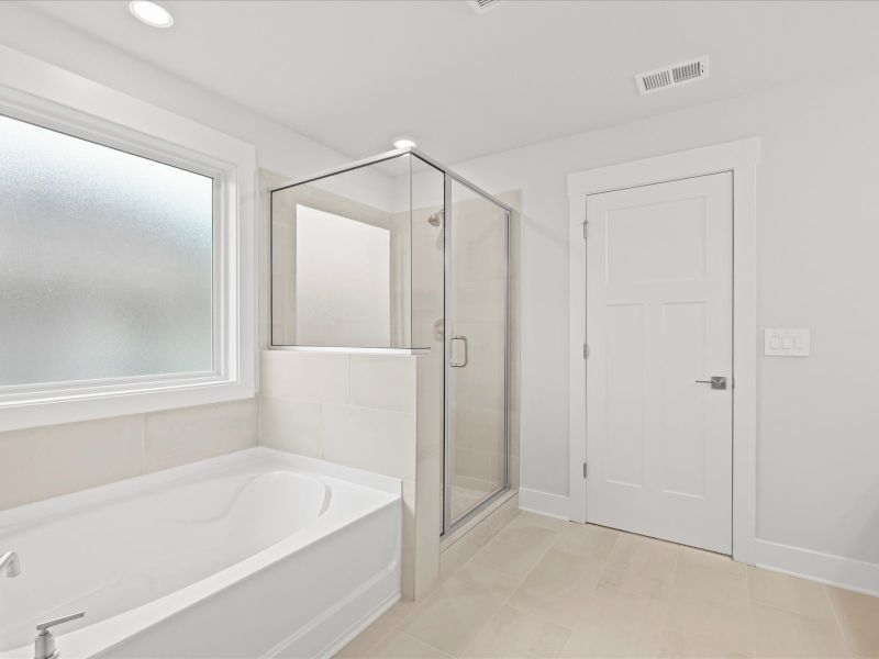 Furnished interior view inside a new home in Cedar Shoals - Signature Collection, Piedmont (Image 5).