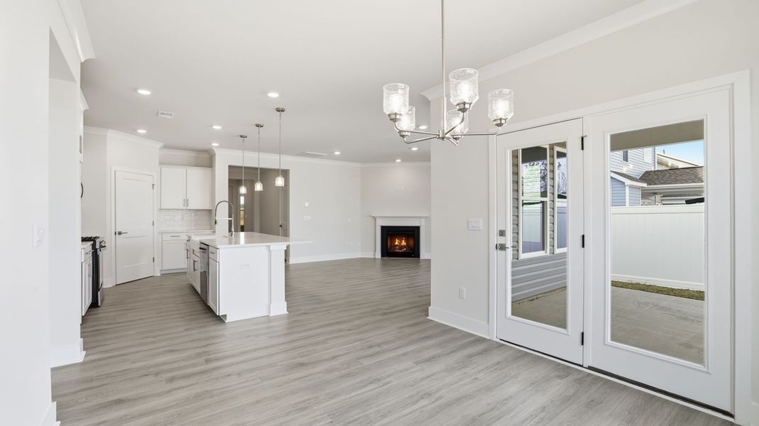 Spacious, unfurnished interior of a new home in Whitehawk Meadows, Travelers Rest (Image 15).