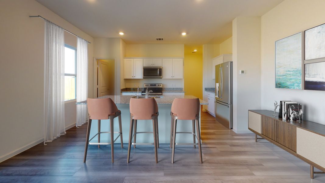 Representative furnished interior of a home built from the Beacon by Starlight Homes in Noble Ridge, Howe (Image 8). Representative furnished interior of a home built from the Beacon by Starlight Homes in Noble Ridge, Howe (Image 8).