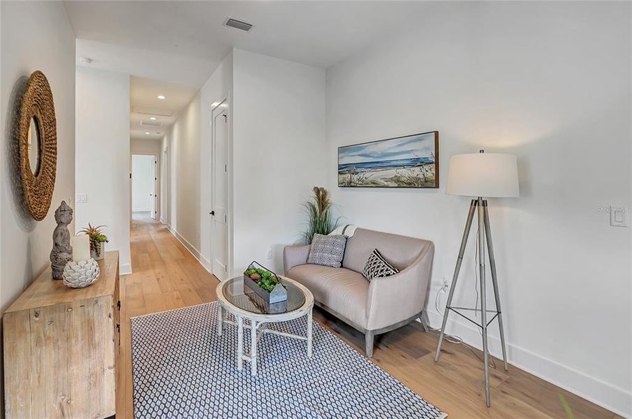 Furnished interior view inside a new home in , Tampa (Image 64).