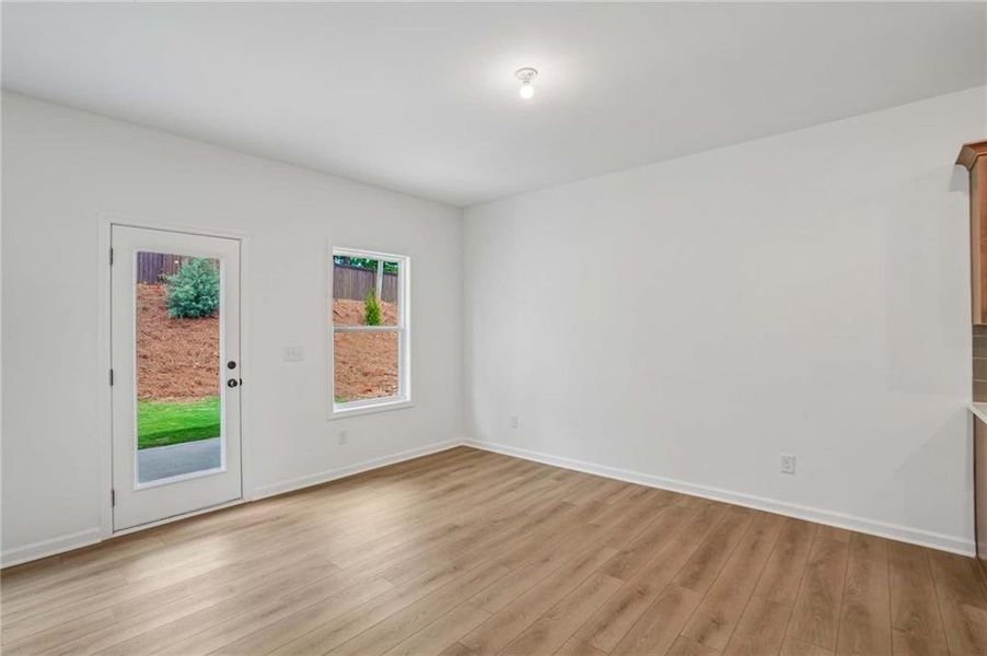 Spacious, unfurnished interior of a new home in Langston Reserve, Cartersville (Image 20).
